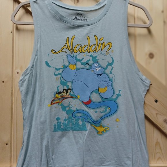 Disney | Tops | Disney Aladdin Crop Tank M | Poshmark